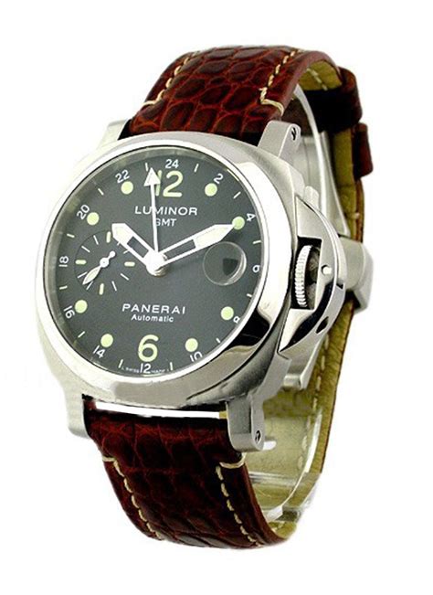 panerai replica gmt 40mm|genuine panerai watch case.